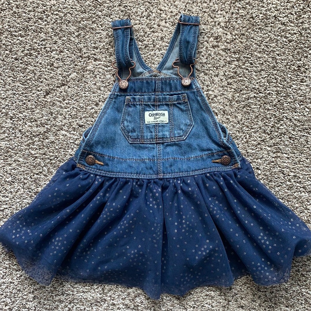 Oshkosh 12-18 months Skirt Overalls